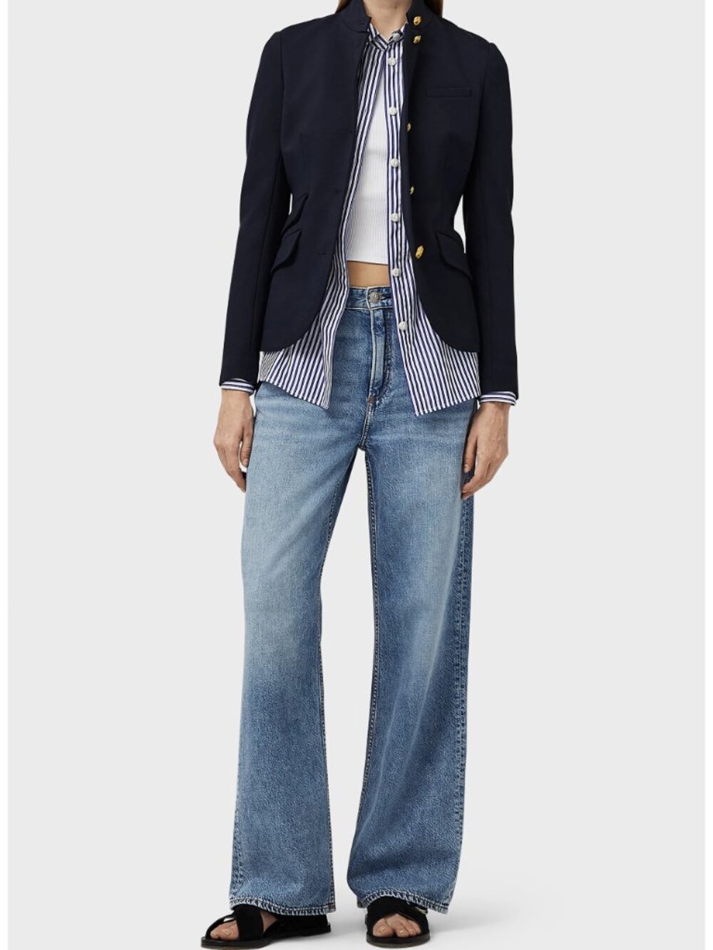 rag & bone Logan Mid Rise Featherweight Jeans - size 25 - Picture 2 of 12